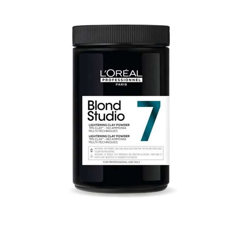 L'oreal Blond Studio 7 Aufhellung Tonerde Pulver Multi-Techniken 500g L'oreal Blond Studio 7 Aufhellung Tonerde Pulver Multi-Techniken 500g