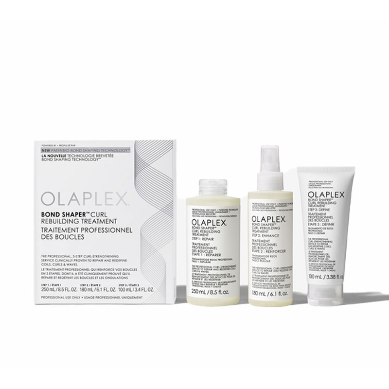 Olaplex Bond Shaper Curl Wiederaufbau Behandlung (250ml, 180ml, 100ml) Olaplex Bond Shaper Curl Wiederaufbau Behandlung (250ml, 180ml, 100ml)