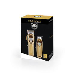 Perfektes Schönheits-Paket Haarschneider Top Cut Tc-01 und Tct-01 Gold