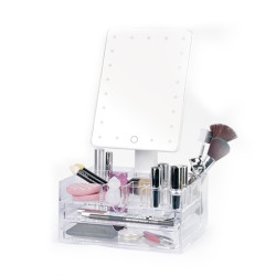 Perfect Beauty Spiegel mit Touch-Licht und Organizer Absolute Class