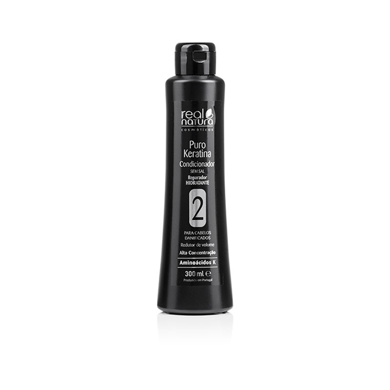 Real Natura Puro Keratin Reparierender Feuchtigkeitsspender (Schritt 3) 300ml