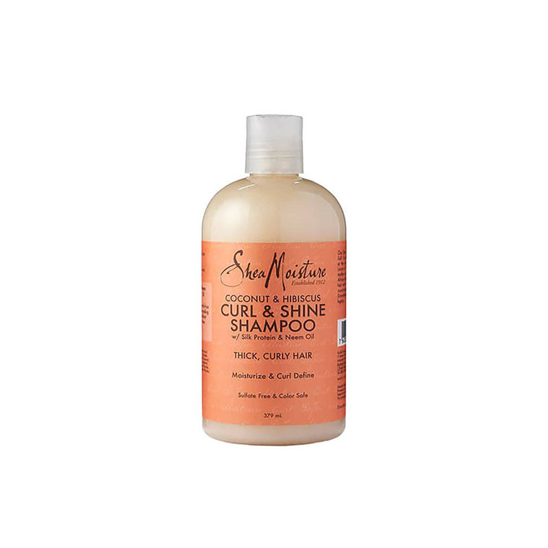 Shea Moisture Kokosnuss & Hibiskus Locken & Glanz Shampoo (473ml)