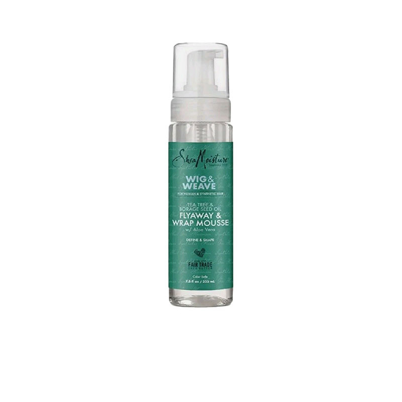 Shea Moisture Perücke & Webart Flyaway & Wrap Mousse (222ml)