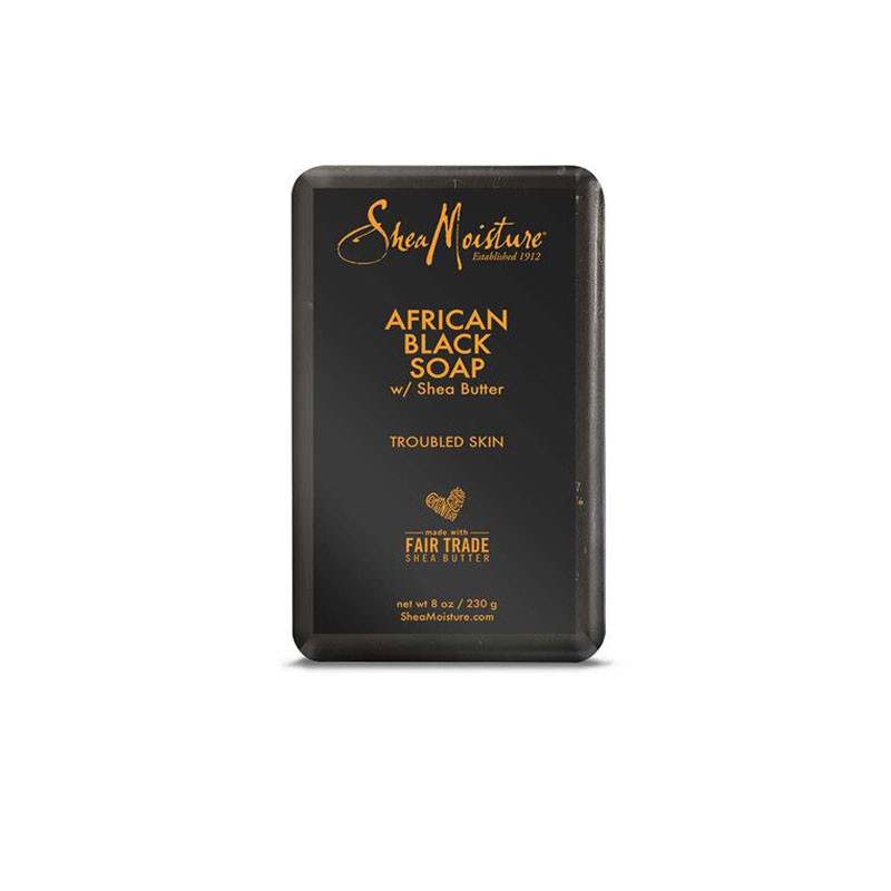 Shea Moisture Afrikanische Schwarze Seife Sheabutter (230gr)