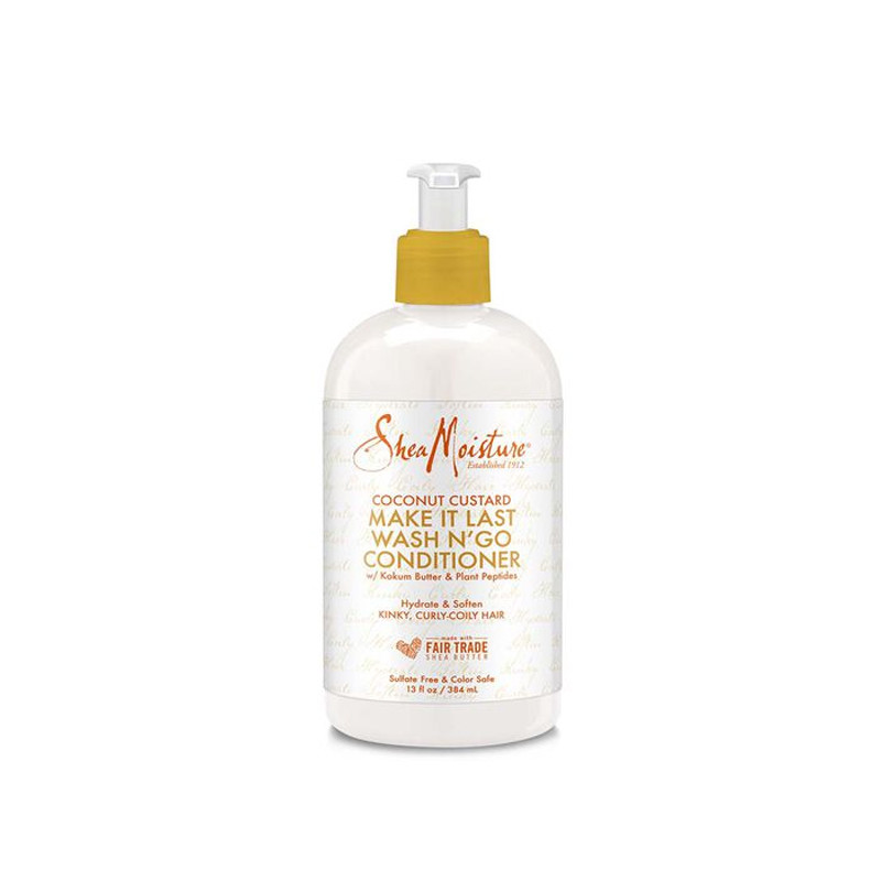 Shea Moisture Kokosnusspudding Make It Last Wasch N'go Conditioner (384ml)