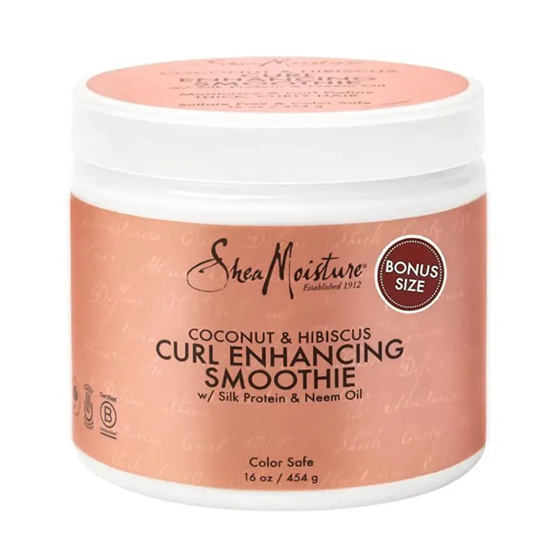 Shea Moisture Kokosnuss & Hibiskus Lockenverbessernde Smoothie (454gr)