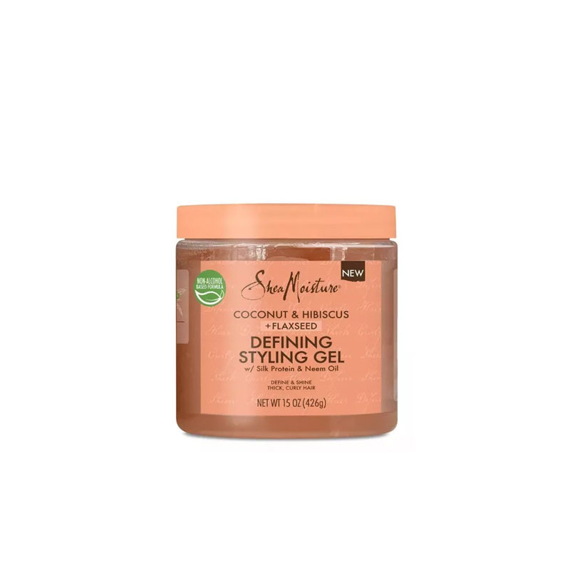 Shea Moisture Kokosnuss & Hibiskus+Leinsamen Definierende Styling Gel (426g/431gr)
