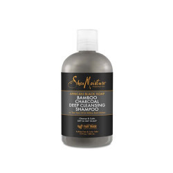 Shea Moisture Afrikanische Schwarze Seife Bambus-Kohle Tiefenreinigendes Shampoo (384ml)