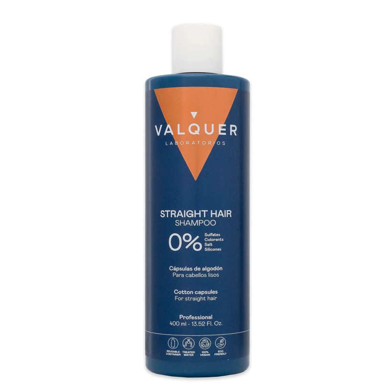 Valquer Shampoo für glattes Haar Zero (400ml)