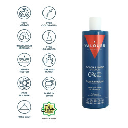 Valquer Farb- und Glanzverstärkender Shampoo Zero (400ml)