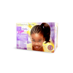 Afro Dark and Lovely Kids Kit Relaxer Glätteisen für Mädchen feines Haar