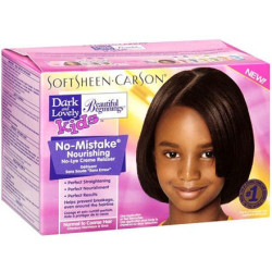 Afro Dark and Lovely Kids Kit Relaxer Glätteisen für Kinder Normal / Dick