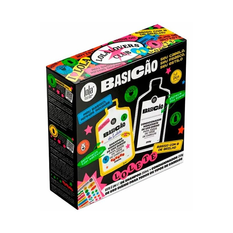 Lola aus Rio Kit Basicão (HIDRATIERENDES SHAMPOO (250ml) + Conditioner (250gr)
