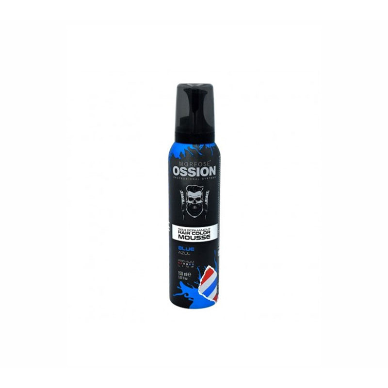 Ossion Semipermanente Haarfarben-Mousse Blau (150ml)