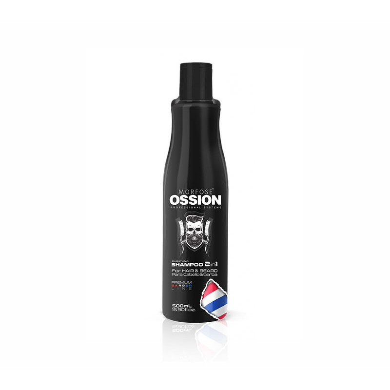 Ossion Shampoo 2in1 Für Haar und Bart (500ml)