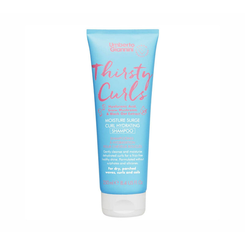 Umberto Giannini Thirsty Curls Feuchtigkeitsspendendes Locken-Shampoo (250ml)