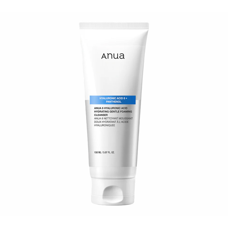 Anua 8 Hyaluronsäure Feuchtigkeitsspendender Sanfter Reinigungsschaum (150ml)