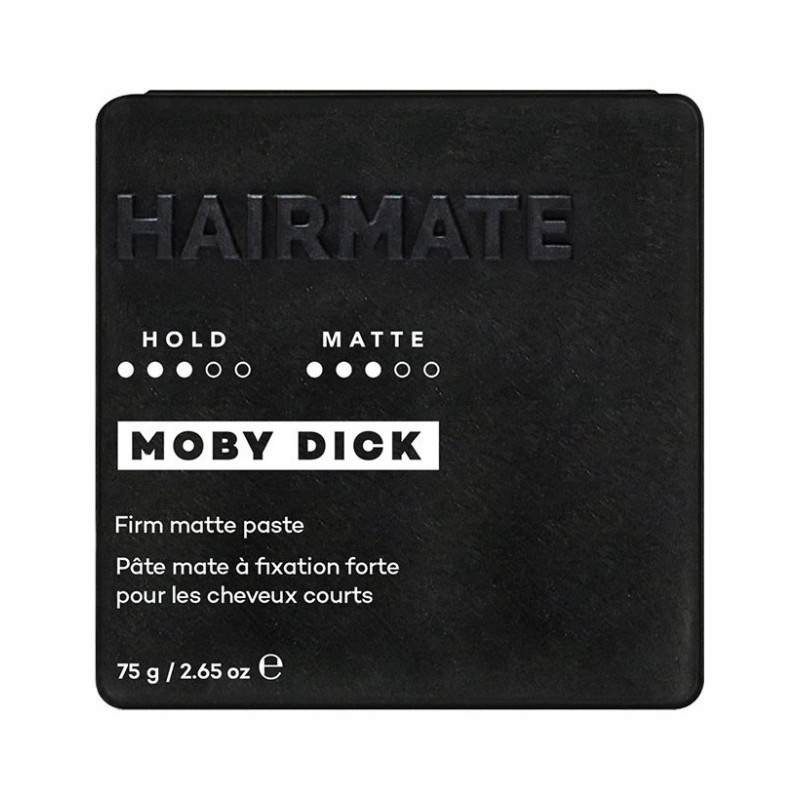 Hairmate Moby Dick Eine stark fixierende matte Paste für kurzes Haar (75g)
