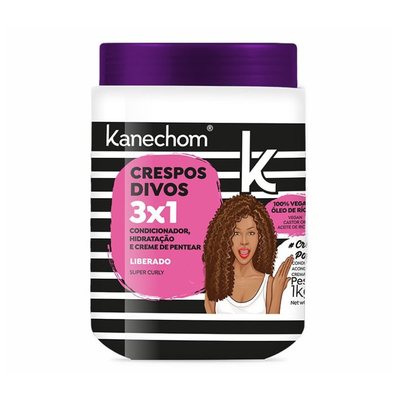 Kanechom Maske 3 in 1 Diva Locken (1kg)