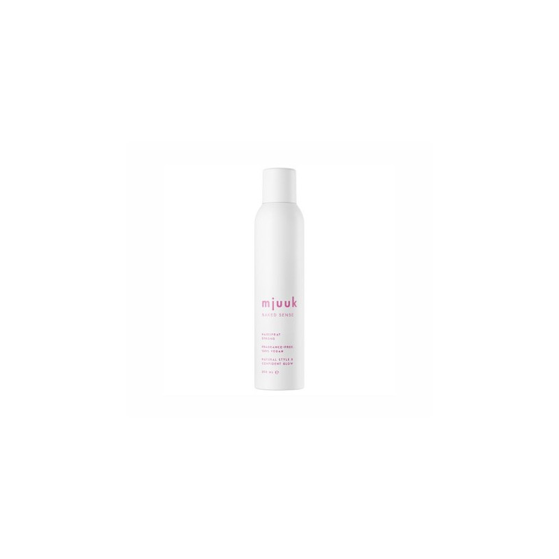 Mjuuk Naked Sense Parfümfreies Haarspray Stark (250ml)