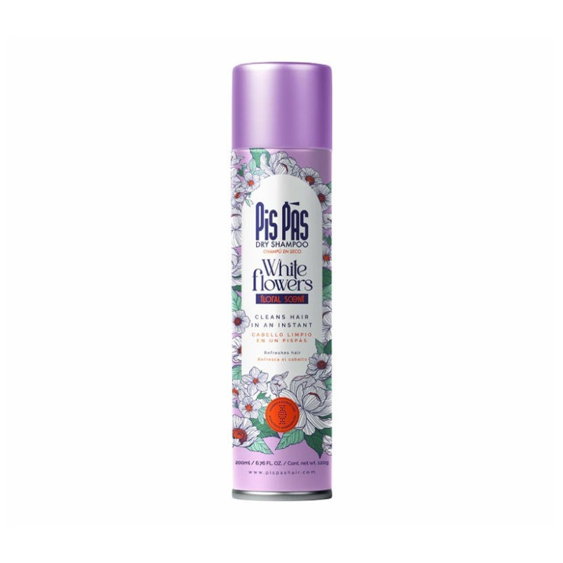 Pispas Trockenshampoo Weiße Blumen (200ml)