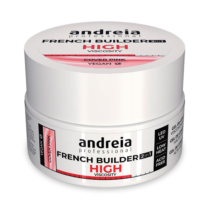 Andreia French Aufbaugel hochviskos Cover Pink (22grs)