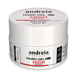 Andreia Hartgel Hochviskos Glitzer Sanftweiß (22g)