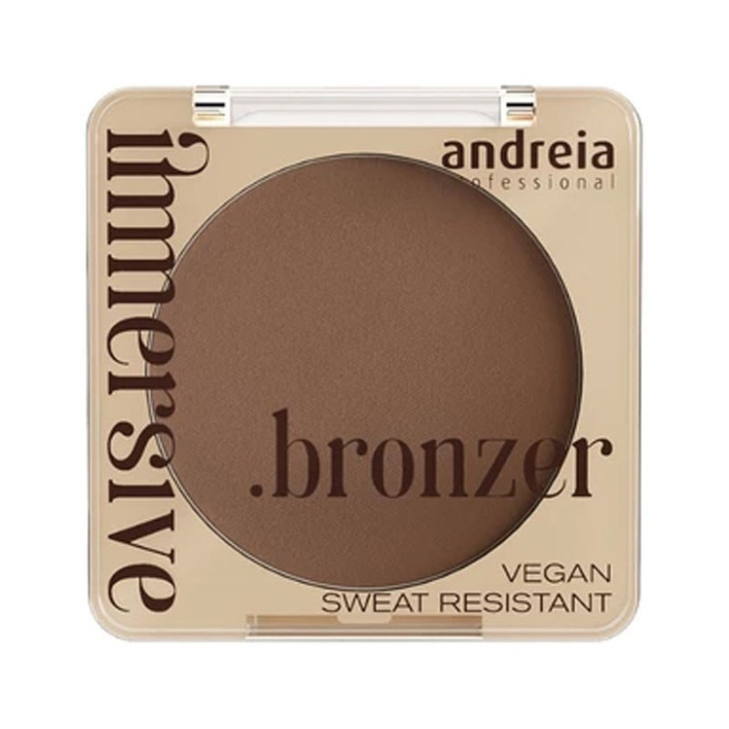 Andreia Immersive Bronzer 04 Dunkles Kühles Braun – Matt-Finish Vegan