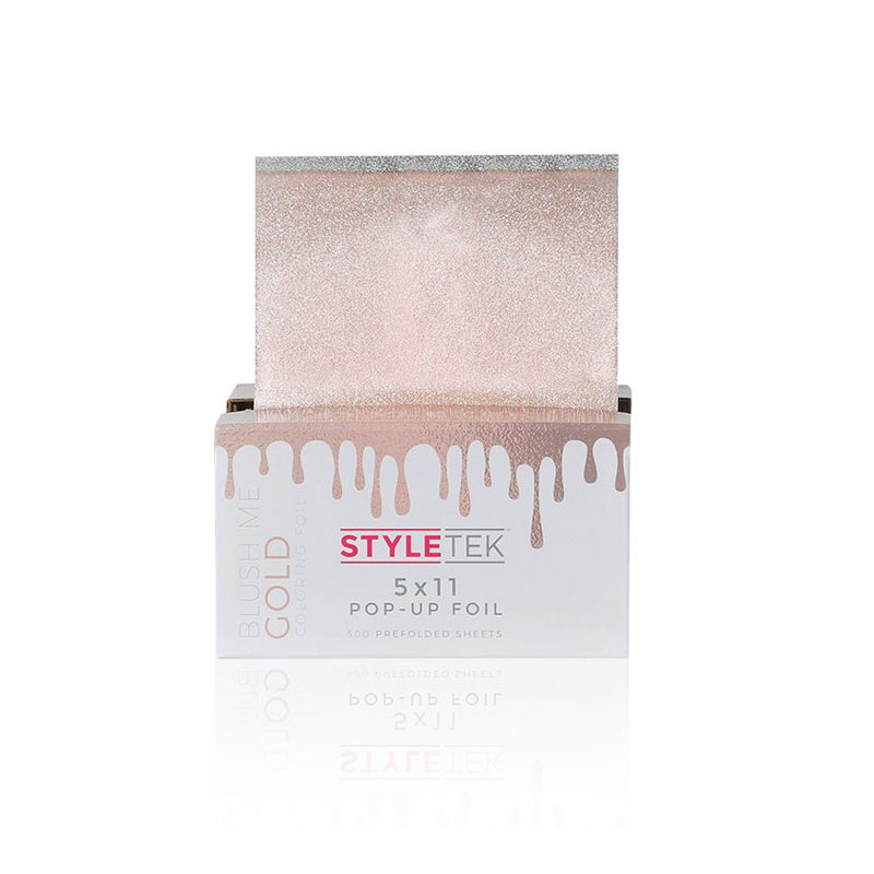 Styletek 5x11 Pop-Up-Folie Blush Me Gold (500 Blatt)