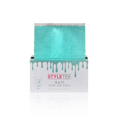 Styletek 5x11 Pop-Up-Folie Tease Me Teal (500 Blatt)