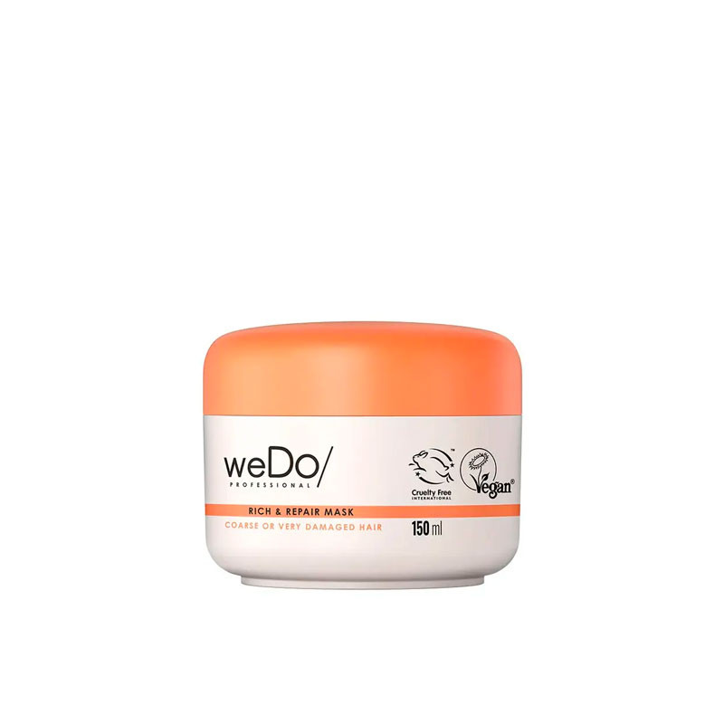 Wedo Reichhaltige Reparaturmaske Grobes oder sehr geschädigtes Haar (150ml)