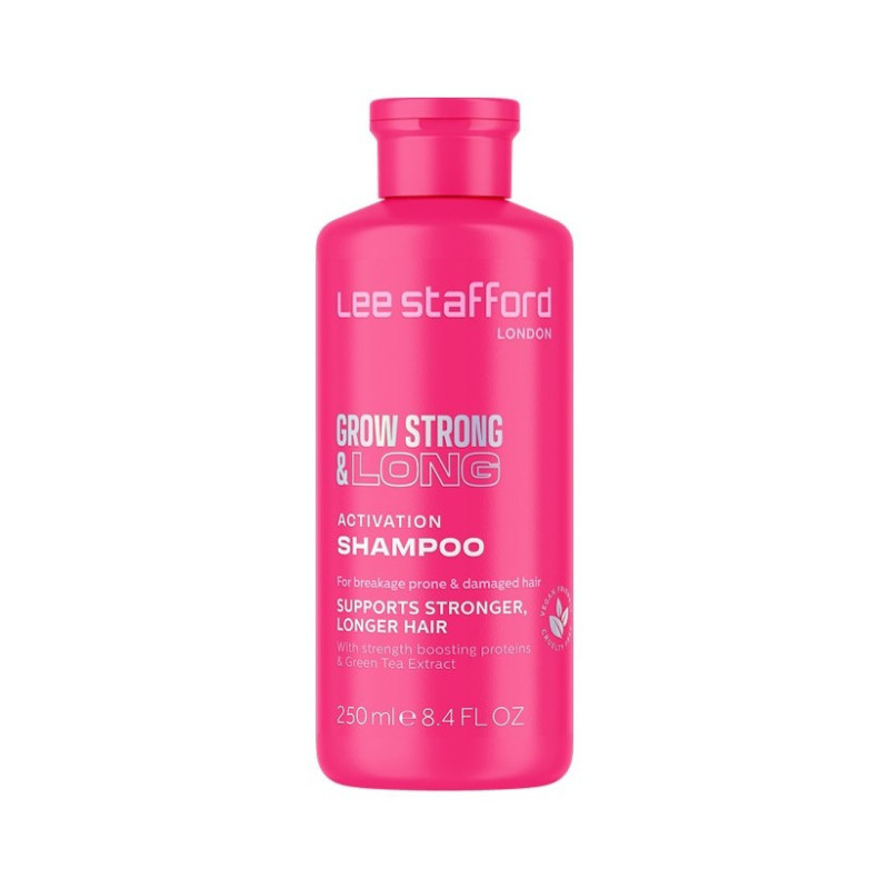 Lee Stafford Lang & Kräftig Aktivierungs-Shampoo (250ml)