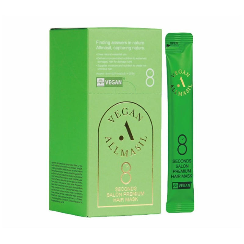 All Masil 8 Seconds Salon Premium Haarmaske Stick-Beutel 20x8ml