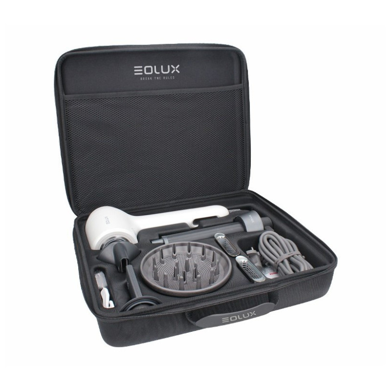 Eolux Eolux Professional Bürstenloser Ionen-Haartrockner Weiß Set (EX04WHT Plus)