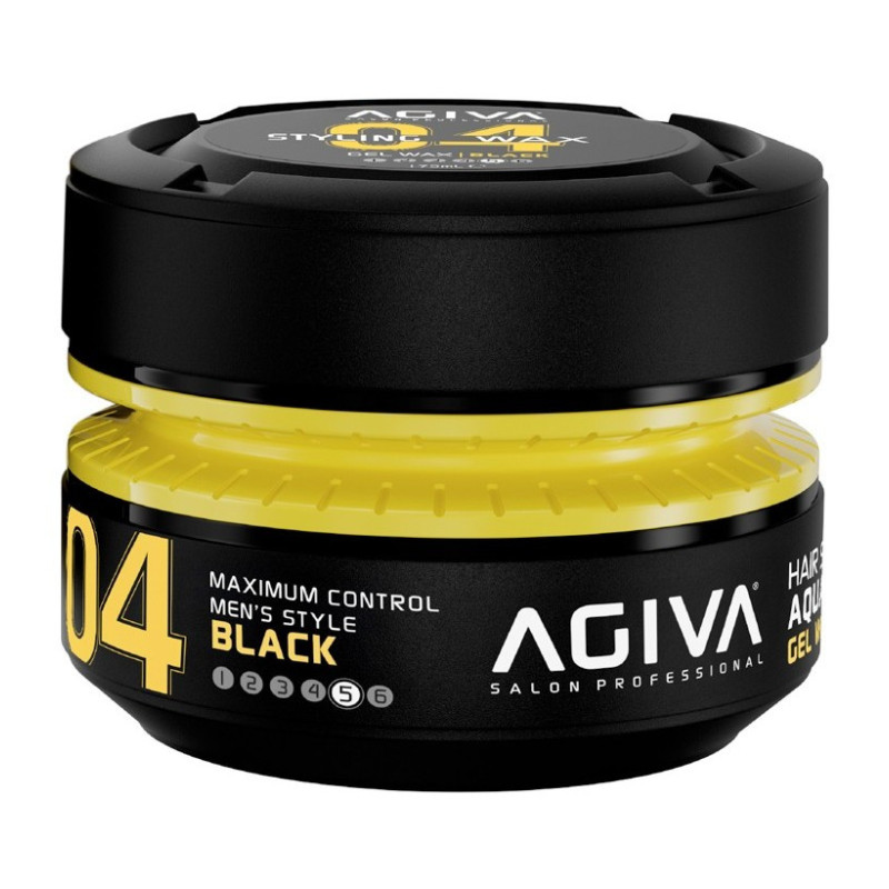 Agiva Styling 04 Hair Wax Black (175ml)