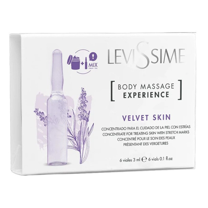 Levissime Body Massage Experience Velvet Skin (6x3ml)