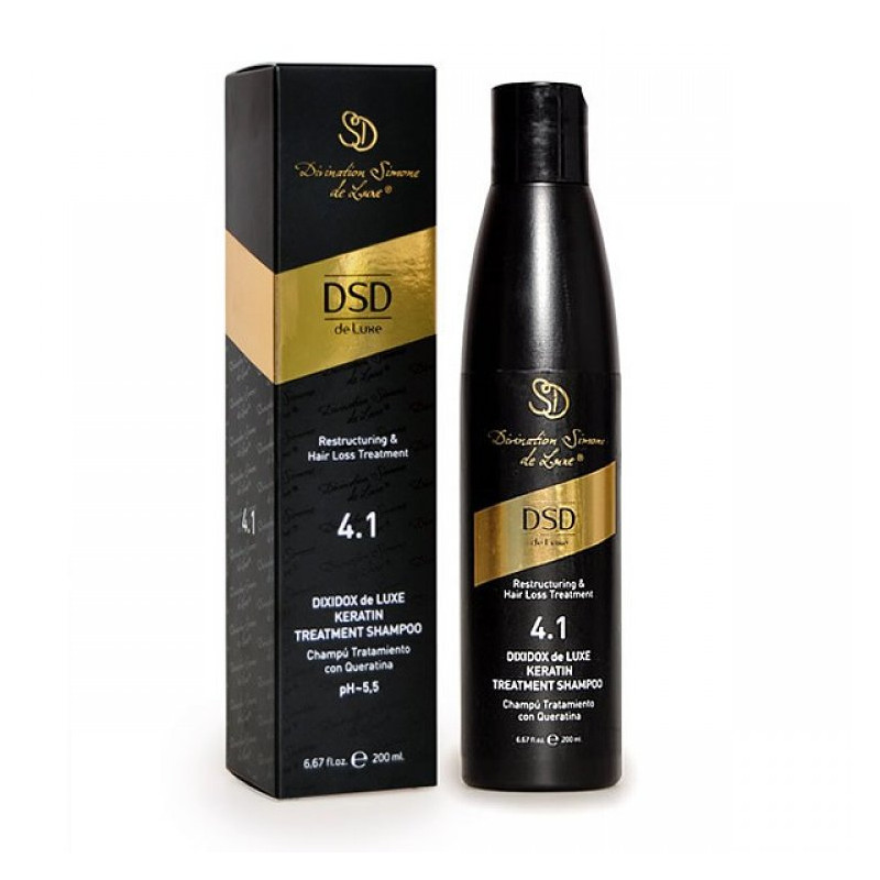 Dsd De Luxe Restrukturierende Shampoo-Behandlung gegen Haarausfall mit Keratin 4.1 Dsd De Luxe Restrukturierende Shampoo-Behandlung gegen Haarausfall mit Keratin 4.1
