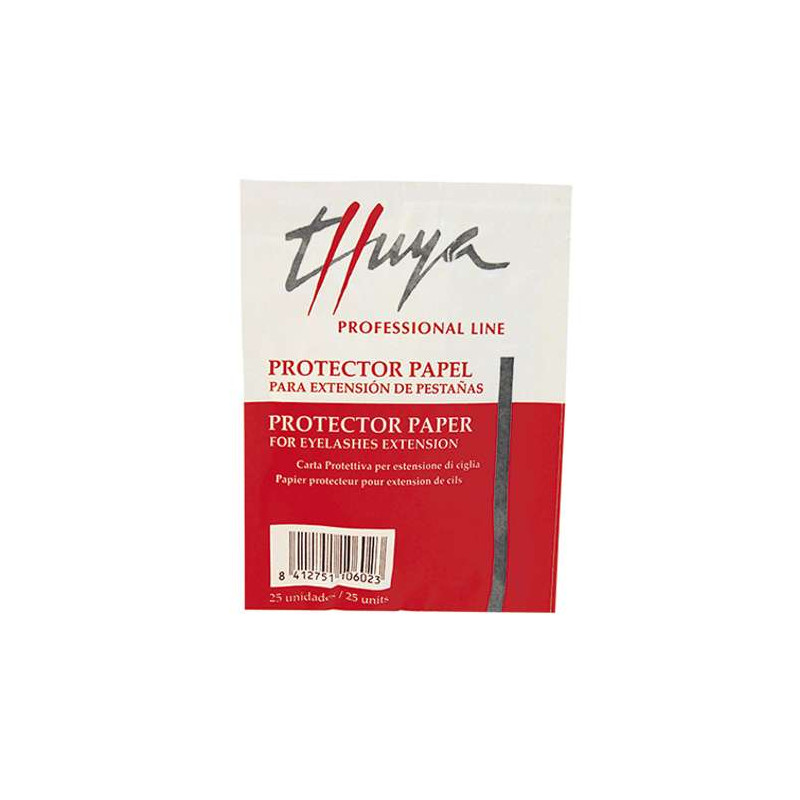 Thuya Schutzpapier für Verlängerungen (25 Stück)
