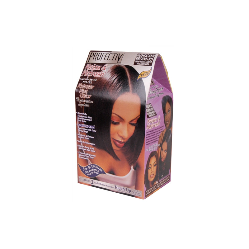 Afro Profectiv Relaxer Plus Farbglättungsset