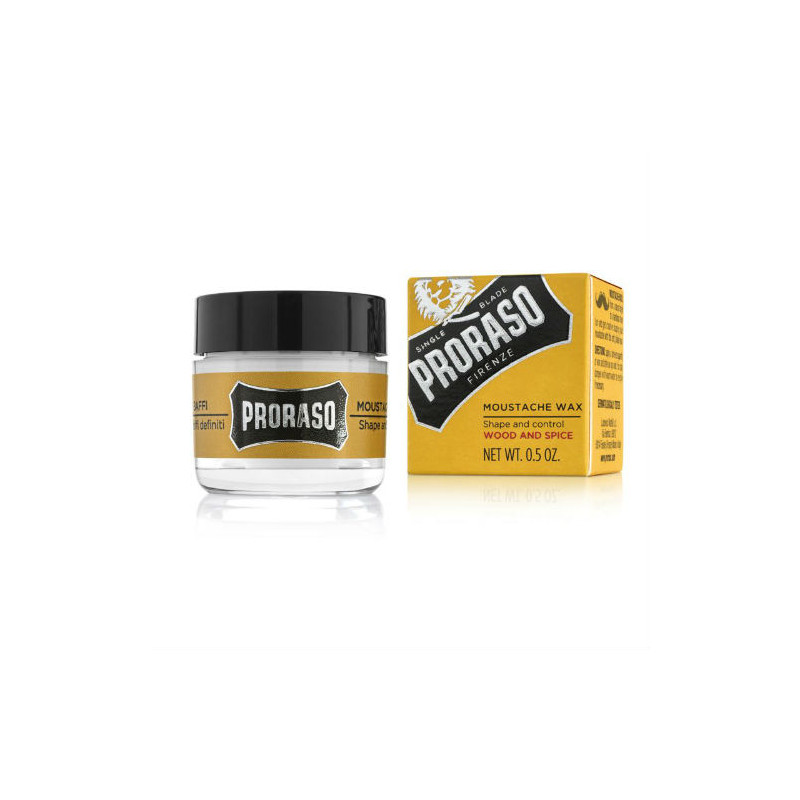 Proraso Gelbes Schnurrbartwachs (15ml)