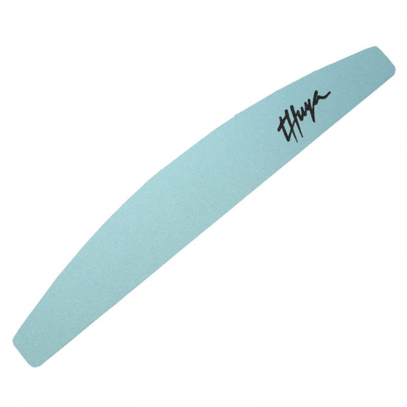 Thuya Half Moon Blue Padded File 120/240 Thuya Half Moon Blue Padded File 120/240
