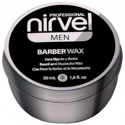 Nirvel Herren Friseur Bart- und Schnurrbartwachs (50ml)