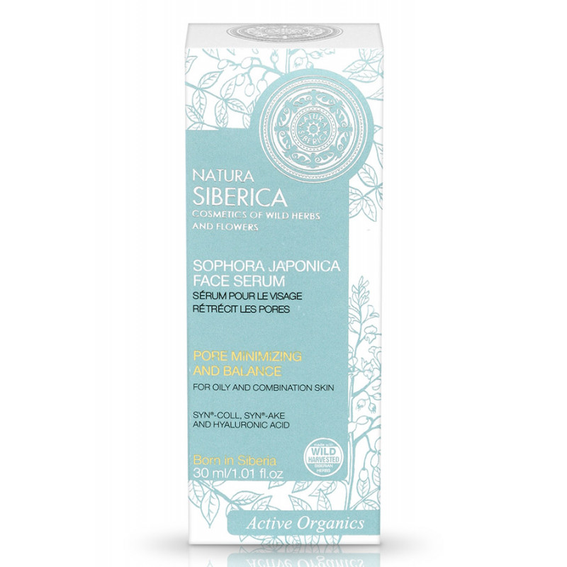 Natura Siberica Gesichtsserum Fettige / Mischhaut Porenreduktion und Balance (30ml)