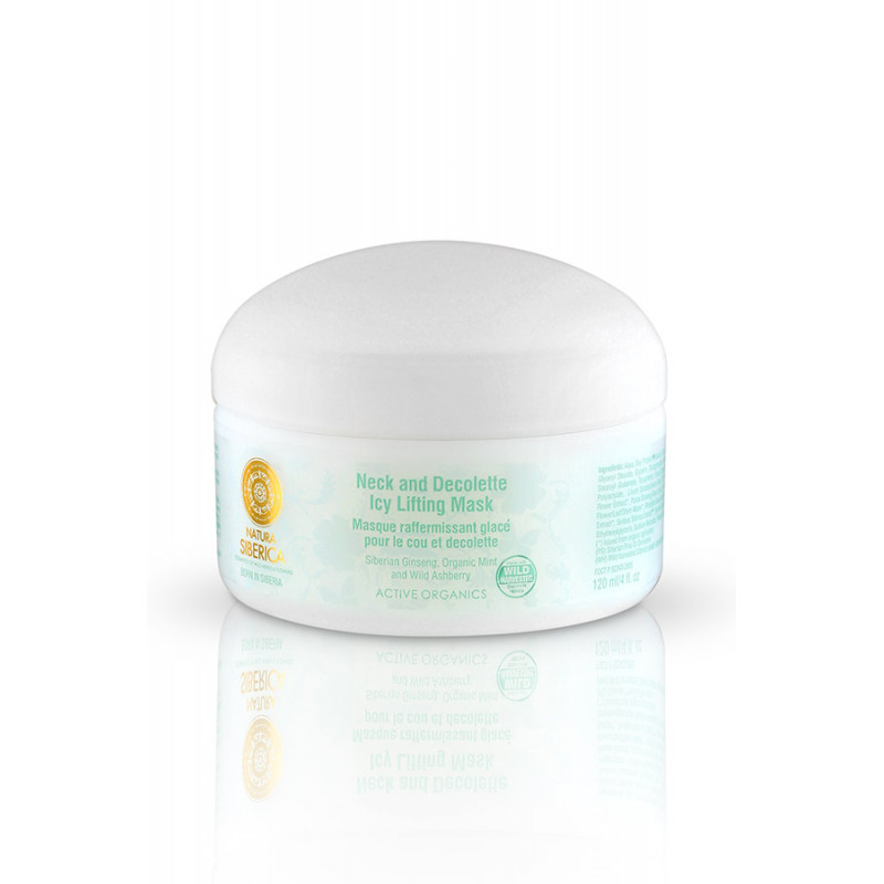 Natura Siberica Frosted Lifting Mask Straffung von Hals und Dekolleté (120ml) Natura Siberica Frosted Lifting Mask Straffung von Hals und Dekolleté (120ml)