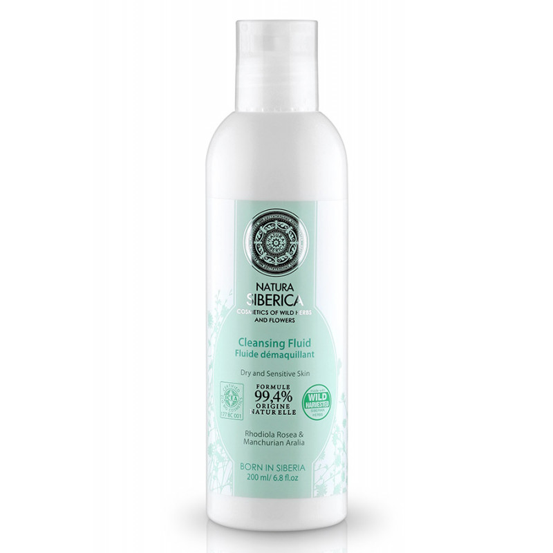 Natura Siberica Flüssige Milch für trockene / empfindliche Haut (200 ml)