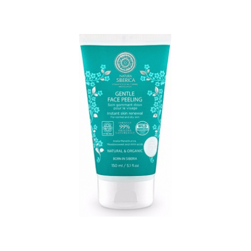 Natura Siberica Sanftes Gesichtspeeling für normale / trockene Haut (150ml)