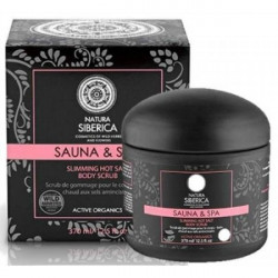 Natura Siberica Sauna &amp; Spa Heißes Körperpeeling basierend auf Anti-Cellulite-Salz (370ml)