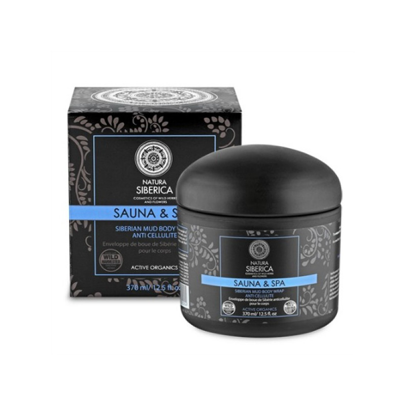 Natura Siberica Sauna &amp; Spa Anti-Cellulite Sibirischer Schlammwickel (370ml)
