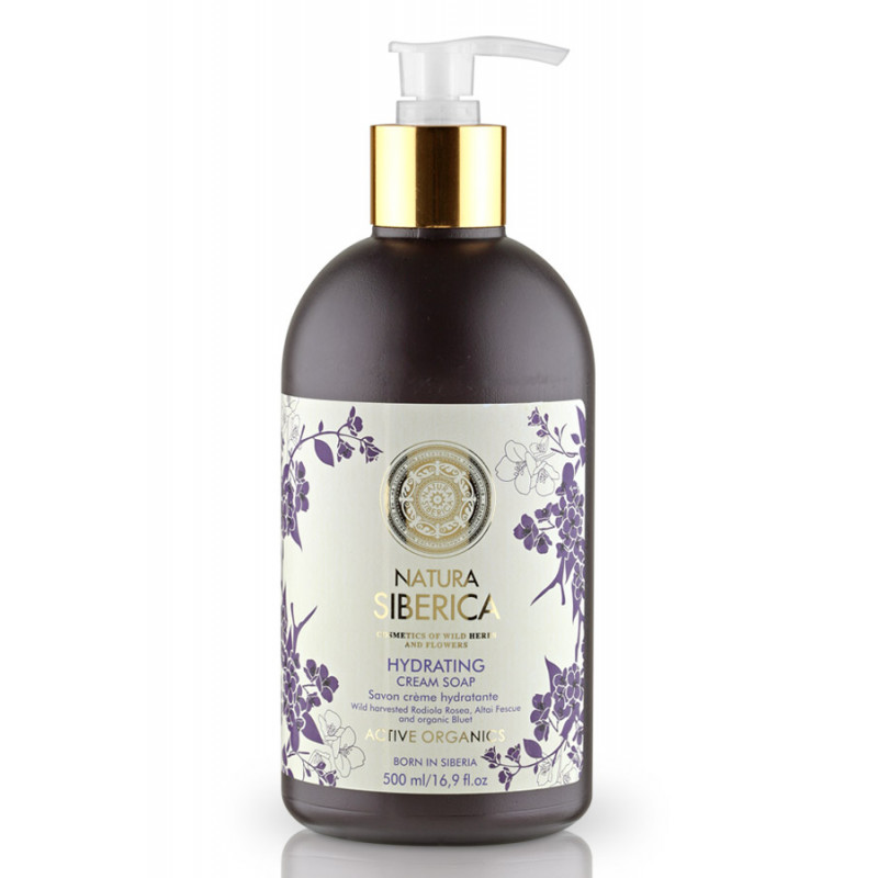 Natura Siberica Cremige feuchtigkeitsspendende Handseife (500ml)