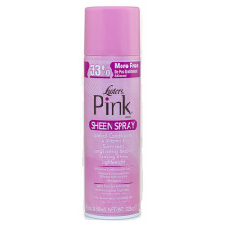 Afro Luster&#39;s Pink Shen Spray mit Vitamin C + Sonnencreme (458ml)